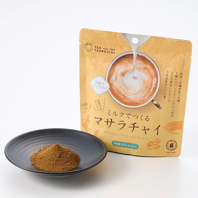 TSUBOICHI Masala Tea Latte Powder 80g 1 each