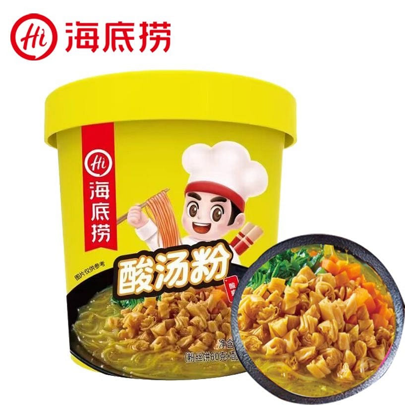 1 bucket of Hai Di Lao sour soup vermicelli 130 g