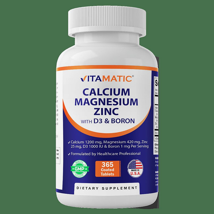 钙镁锌（含维生素D3和硼）-365片