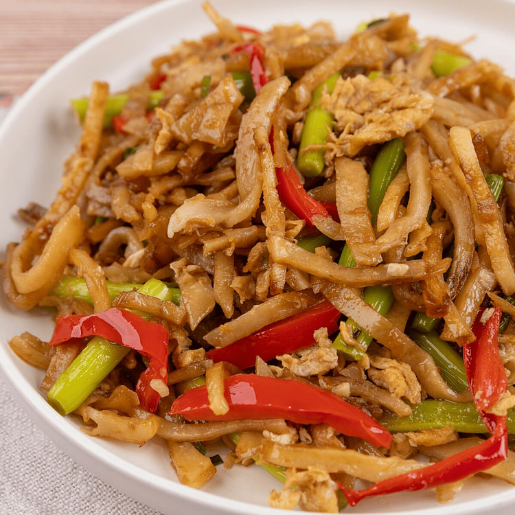 Garlic Stir-Fried Eggs w. Sliced Pancake 400g 1 each