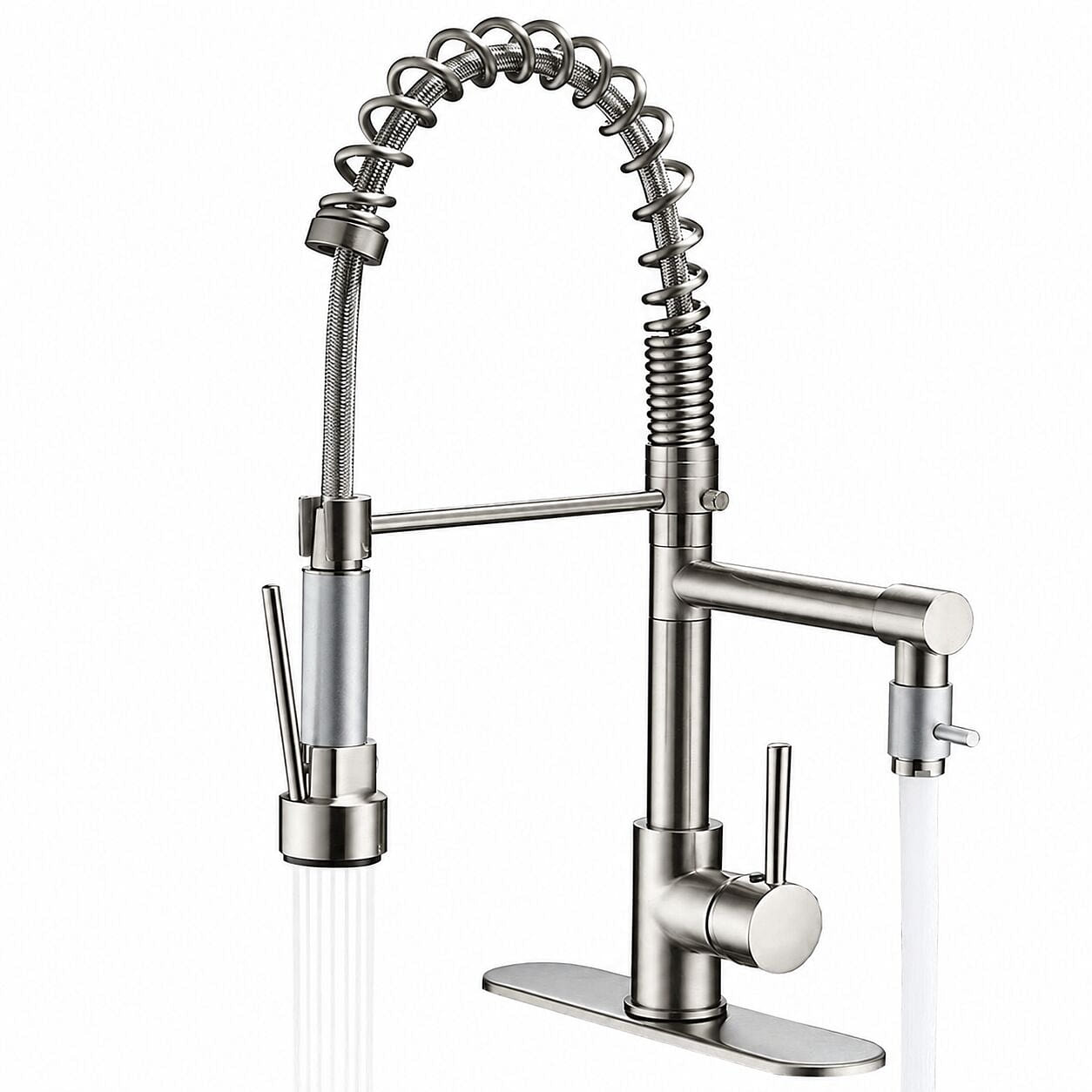 Kitchen Sink Faucet Stainless steel Single Handle 1 ml