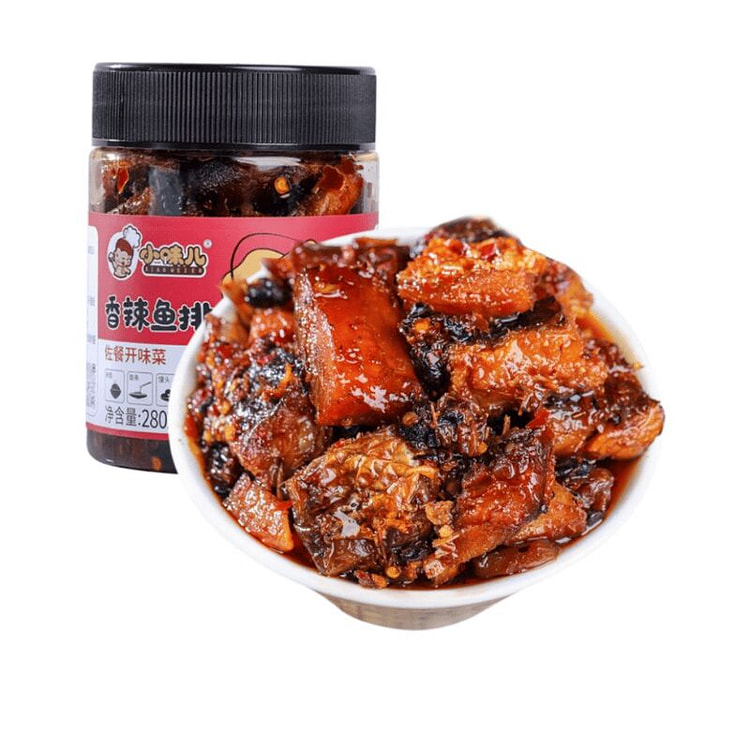 Hunan specialty smoked fish spicy fish fillet
