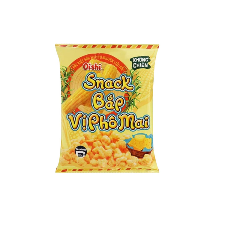 OISHI SNACK BẮP VỊ PHÔ MAI OISHI 32G 1 phần