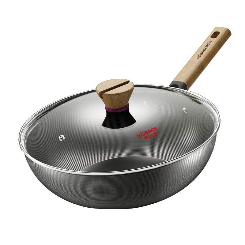 Chinese Iron Wok 32cm Non-Stick 1 each