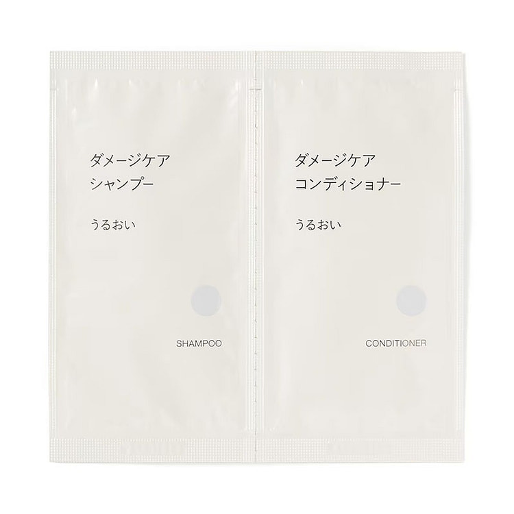 muji 保湿型护理洗发水护发素套装 10ml