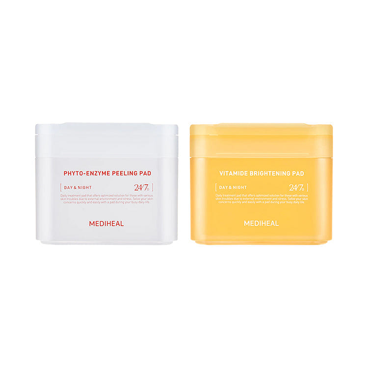 MEDIHEAL Day & Night Toner Pad Duo Uneven Texture/Hyperpigmentation 1 個