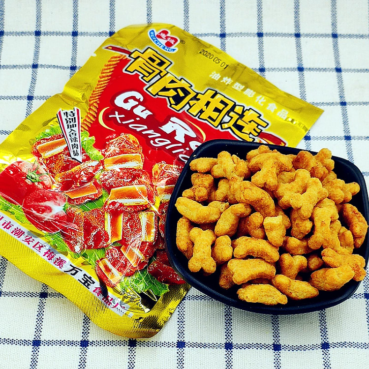 骨肉相连零食膨化食品特产小吃26g*1袋