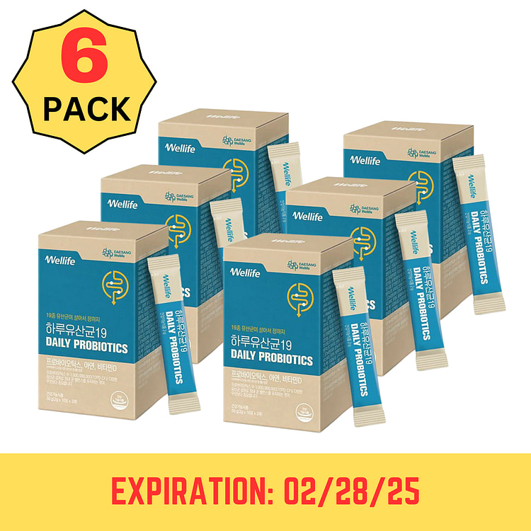 DAESANG | Daily Probiotics 19 | 6-PACK