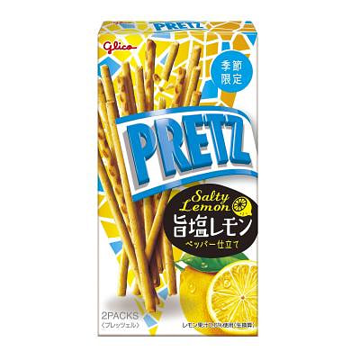 Glico Pretz Biscuit Sticks Salty Lemon Flavor 47g 1 each