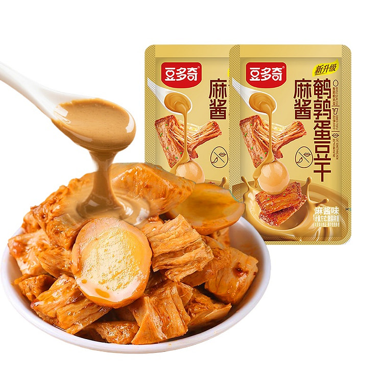 豆多奇麻酱豆干500g*1袋 500 克