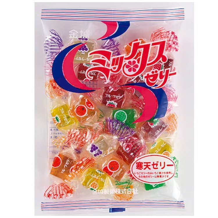 Kinjo Seika Mix Kanten Jelly, 5-Flavor 175g 1 each