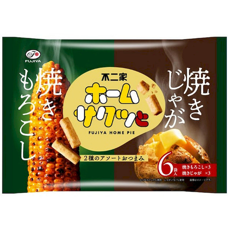 Fujiya Home Sakutto, Corn & Potato Assort 96g 1 each