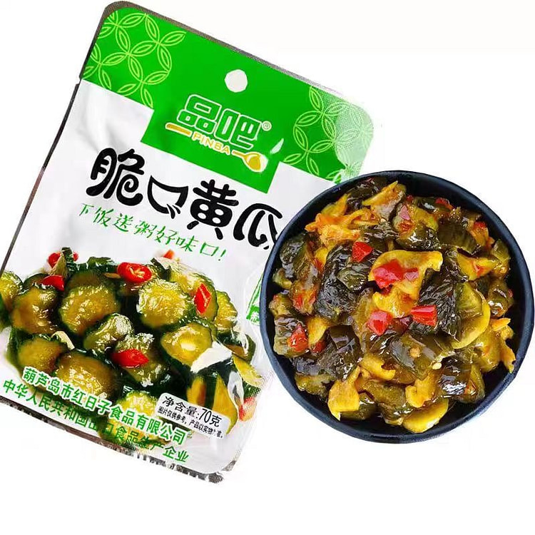 品吧脆口黄瓜70克爽口小咸菜独立包装