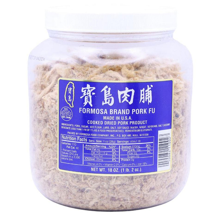 Formosa Brand Pork Fu 18oz