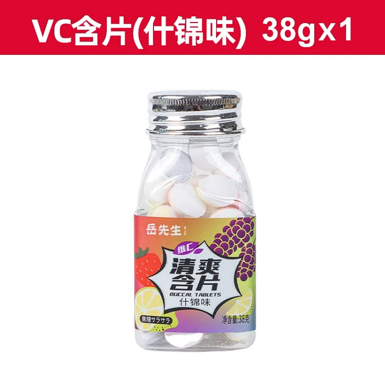 岳先生清爽含片什锦味38g*1 38 克