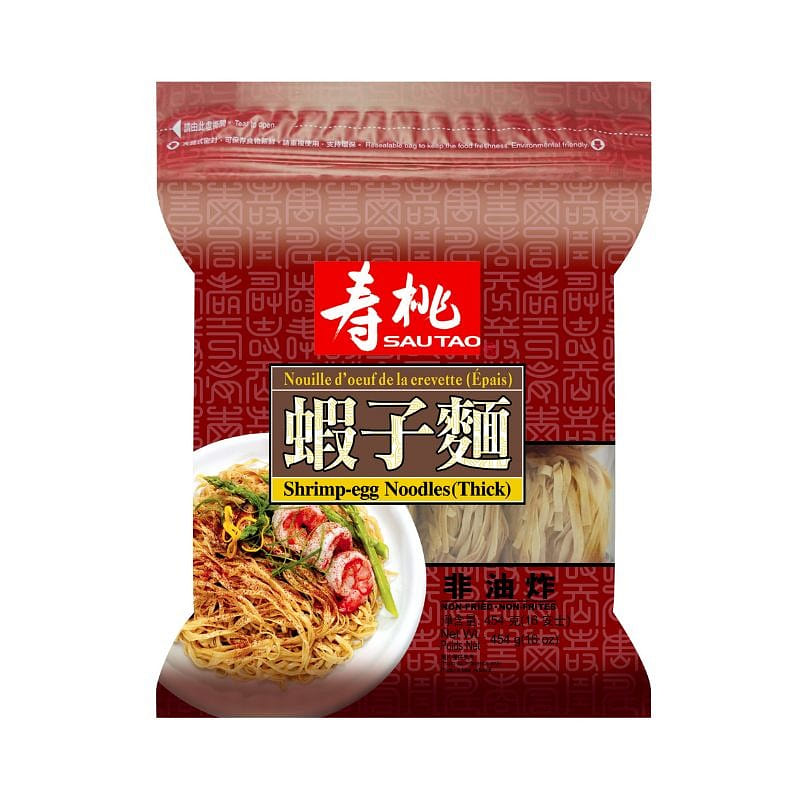 Sau Tao Shrimp-Egg Noodle (Thick) 454 g