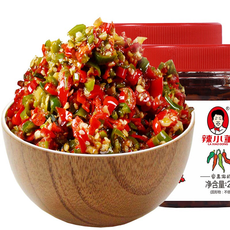 Spicy Little Dong Colored Chopped Chili Sauce 280 g