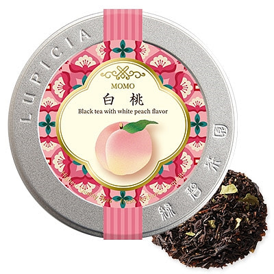 ルピシア 春限定 白桃紅茶 缶 50g 1 各
