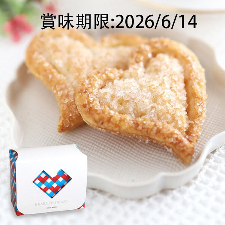 东京银座  心连心 饼干 糖饼 4块