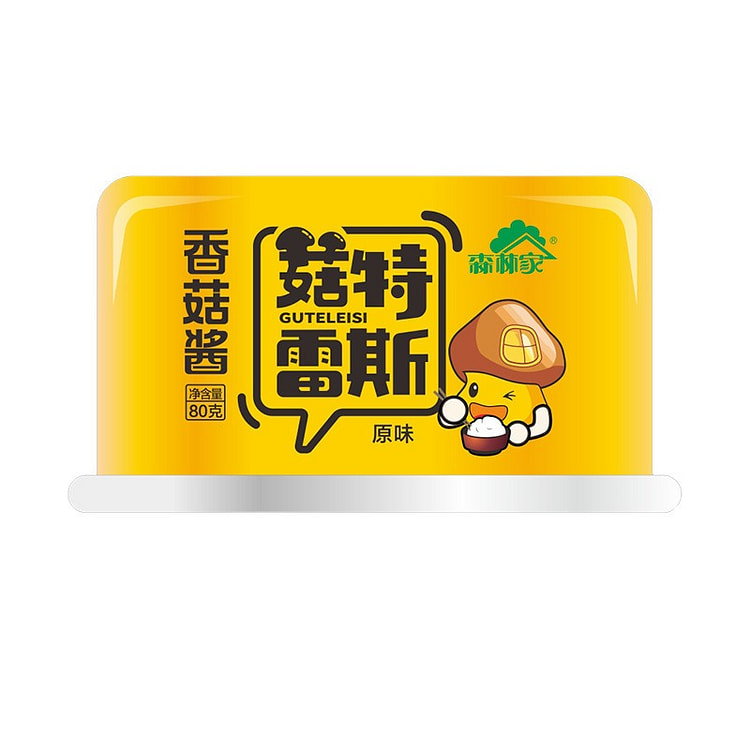 菇特雷斯香菇酱 80g 拌饭拌面酱 1 瓶