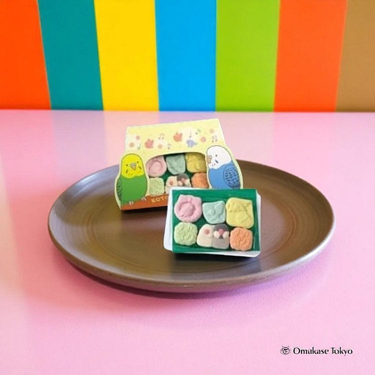 Baikodo Wasanbon Dry Sweets Little Bird
