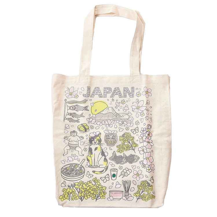 Japan Starbucks Been There Series Sakura Tote Bag 1 count