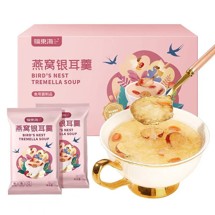 福东海冻干燕窝银耳羹90g/盒