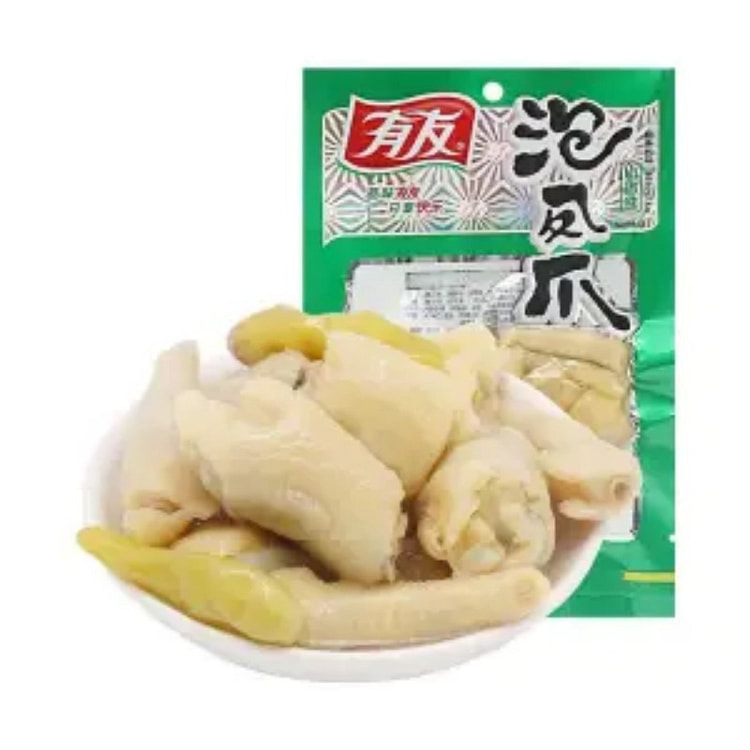 Youyou mountain pepper soaked chicken feet