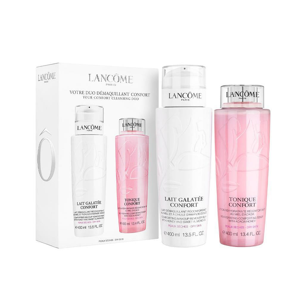 Lancome Wash The Day Off Set – Galatee Confort 400ml & Tonique Confort 400ml