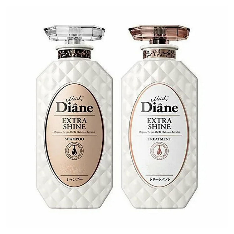Diane Extra Shine Shampoo Conditioner Set 450ml 1 each