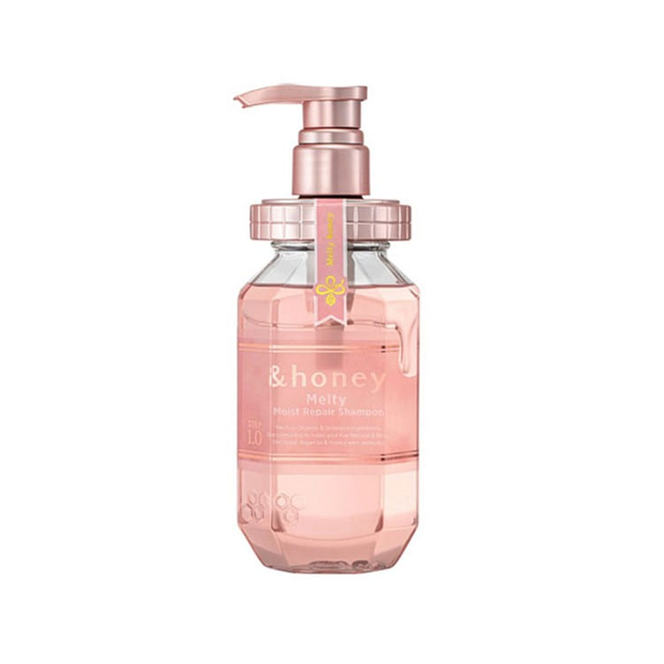 &honey Melty Moist Repair Shampoo 1.0 Pure Rose Honey Fragrance 440 ml