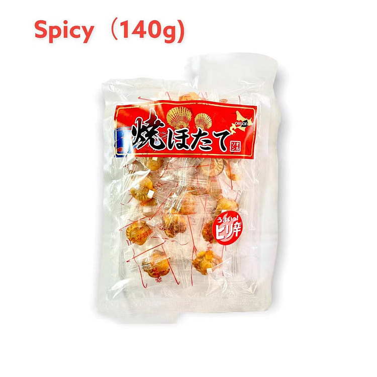 Dried Scallop 140g Spicy Flavor Hokkaido