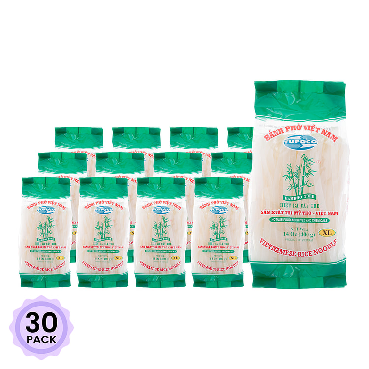Bamboo 越南米粉 加宽版 400 克*30 包