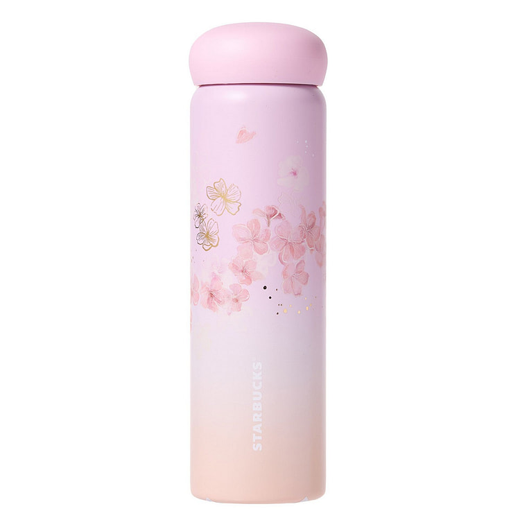 Starbucks Sakura 2025 Stainless Steel Bottle...