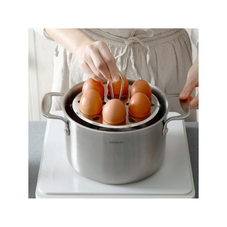 Stainless Steel Egg Stand 17cm 1 count