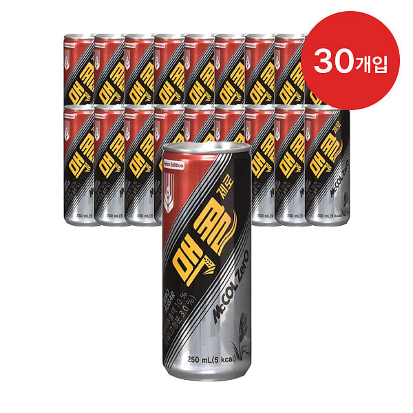 Mccol Zero (250ml x 30 packets) 1 box