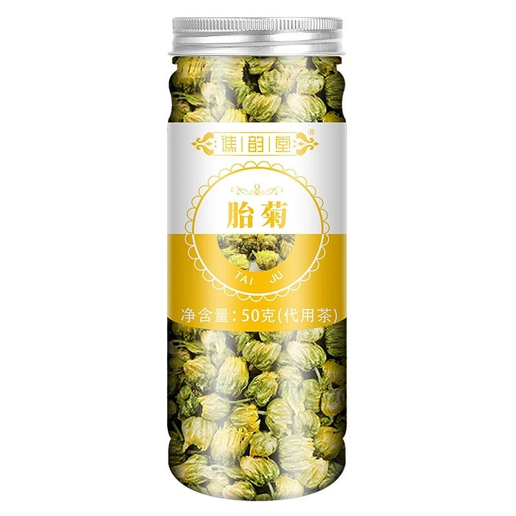 谯韵堂 胎菊 头清热去火 50g 1 瓶