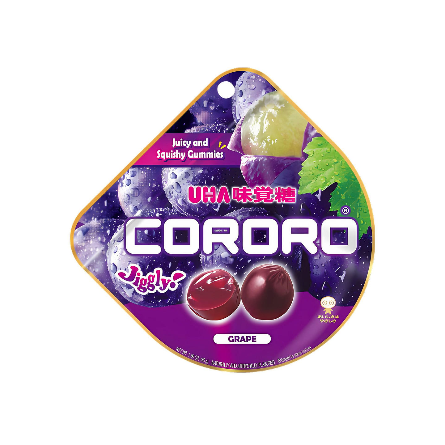 UHA Mikakuto Cororo Grape (Japan) 1 each