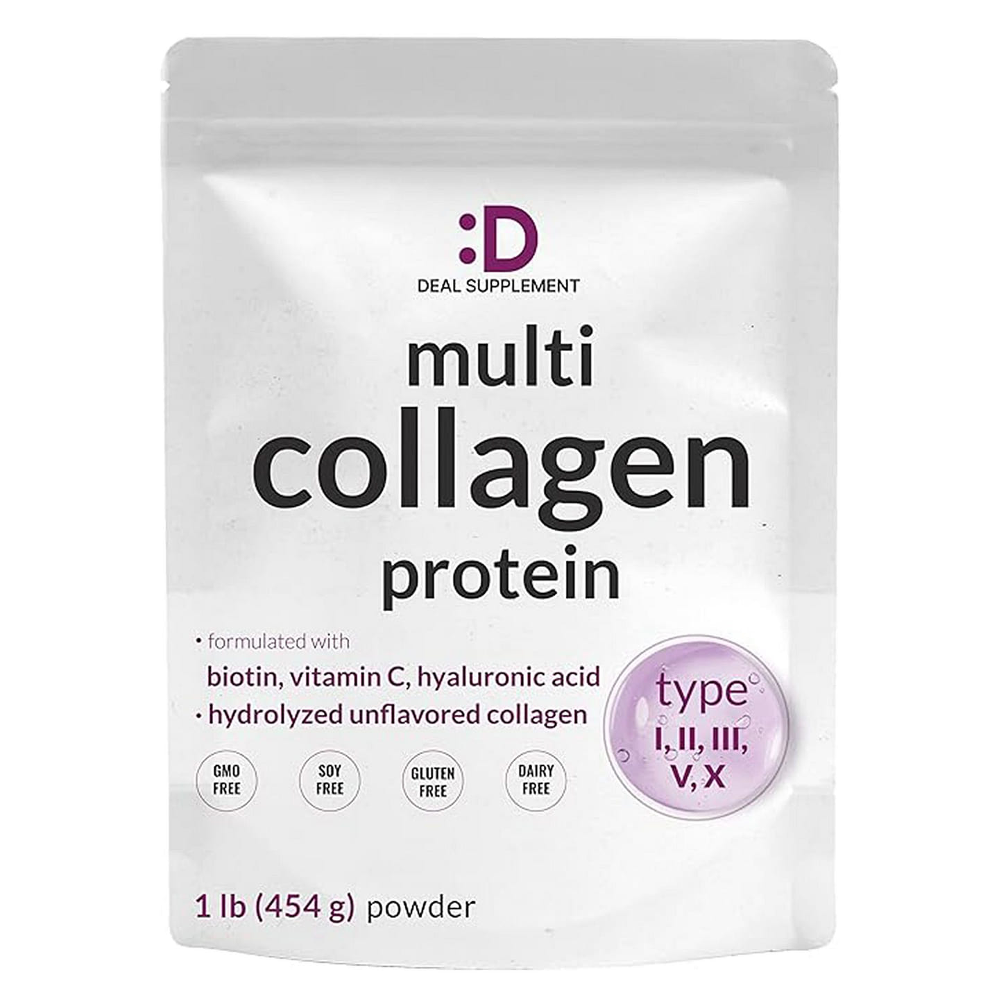 DS Multi Collagen Protein Powder 1 lb