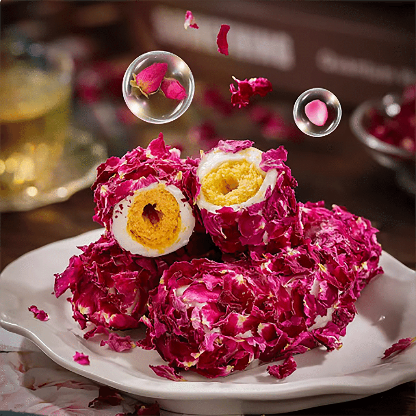 Bengongele Salted Egg Yolk Rose Milk 130G 130 g