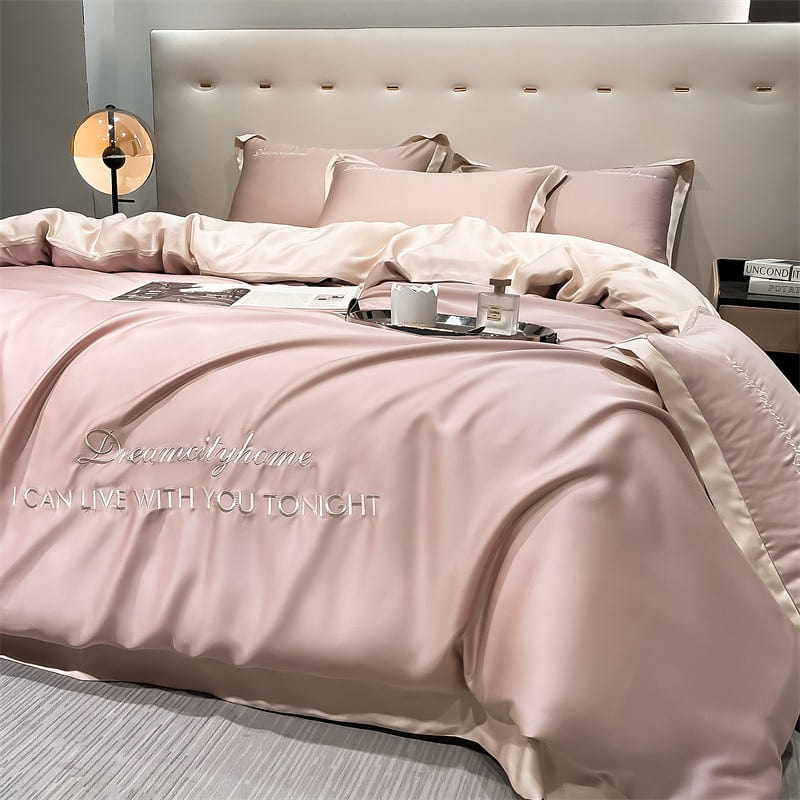 [Bean Paste Milk Tea2*2] Four piece set on bed 1 each