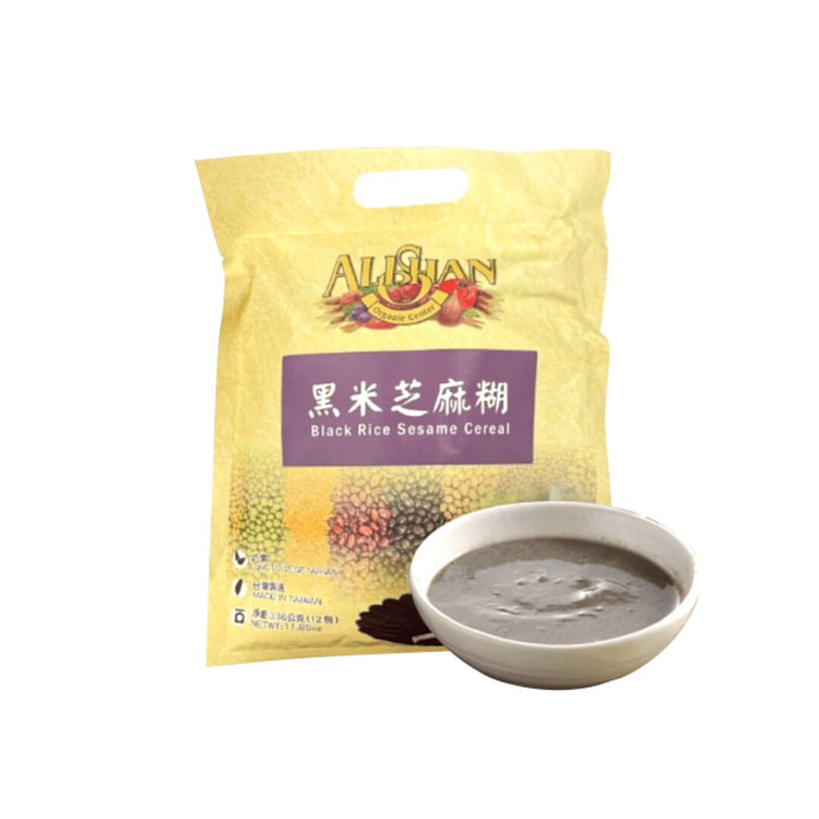 台湾【养生食膳】 源顺 黑米芝麻糊 28g 12包