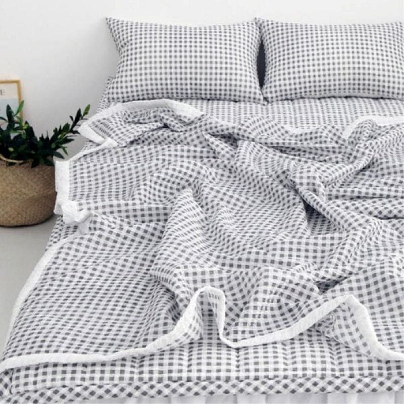 Basum Seersucker Summer Lightweight Blanket 1 count