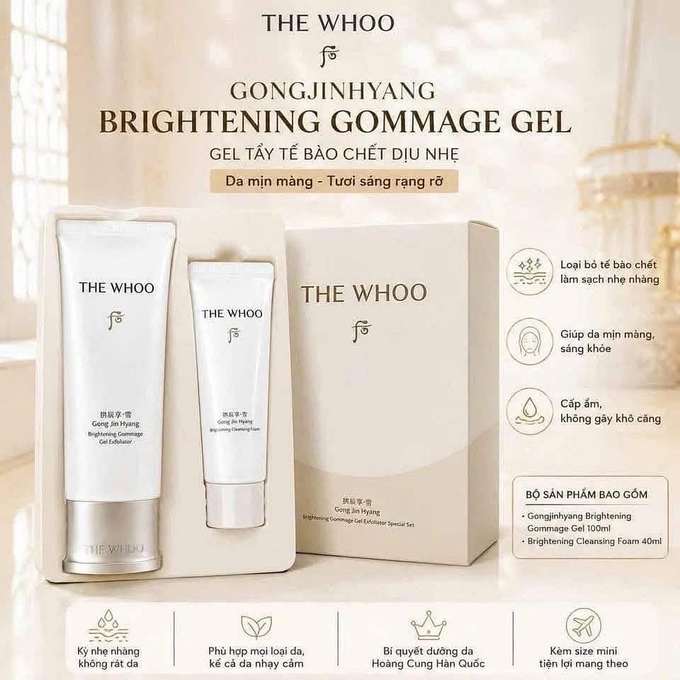 The Whoo Skin Brightening Peeling Gel New Version 1 count