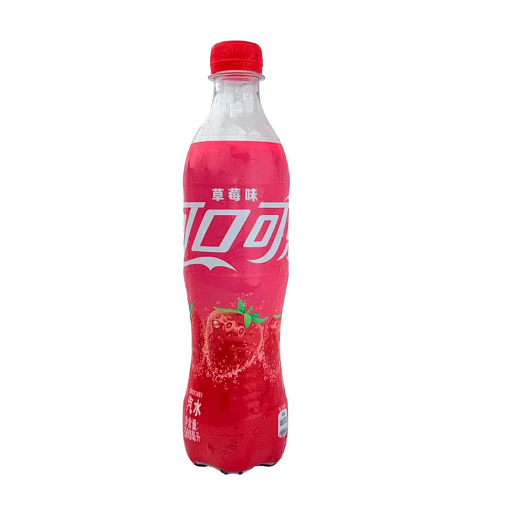 Coca Cola strawberry flavor 500 ml