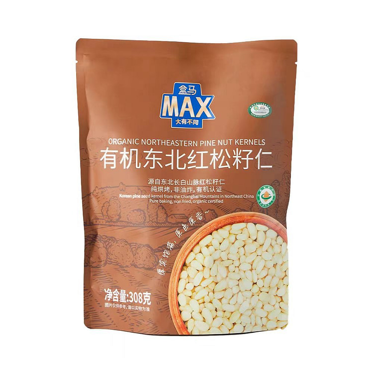 盒马MAX 有机东北红松籽仁 308g*1袋 308 克