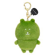 Móc khóa nhồi bông hình Kuma Nagano màu Matcha 1 phần