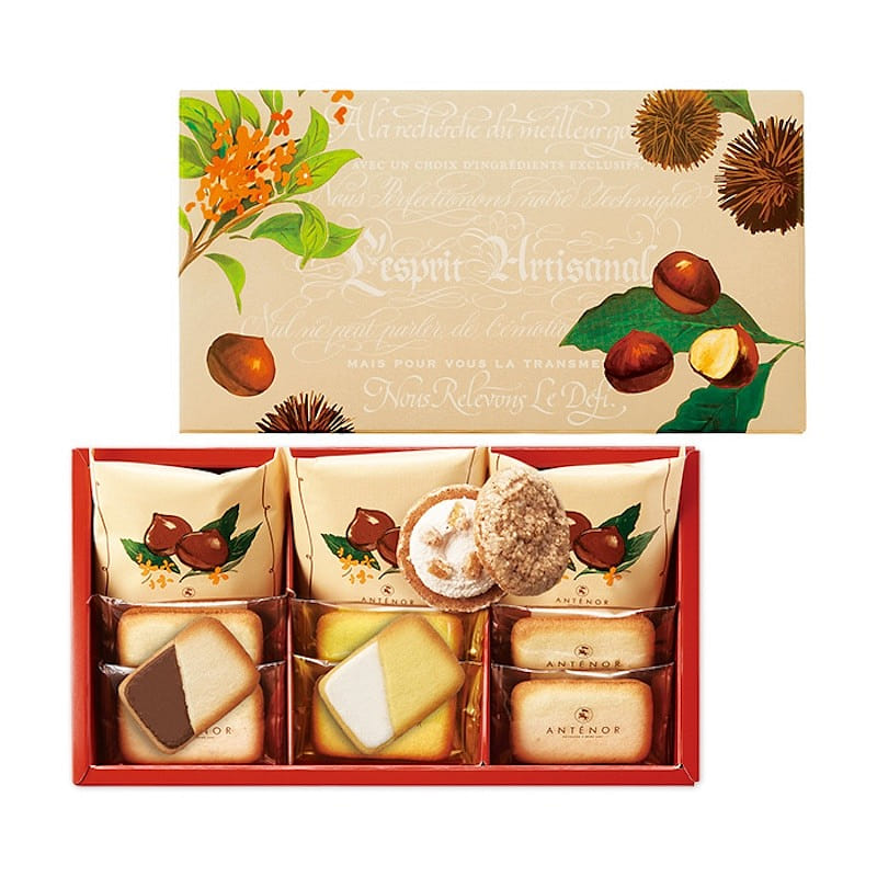 ANTENOR Autumn Limited Cookies Assorted 9pcs 1 box