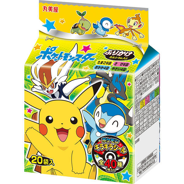 Marumiya Pokemon Furikake Mini Pack 20 bags