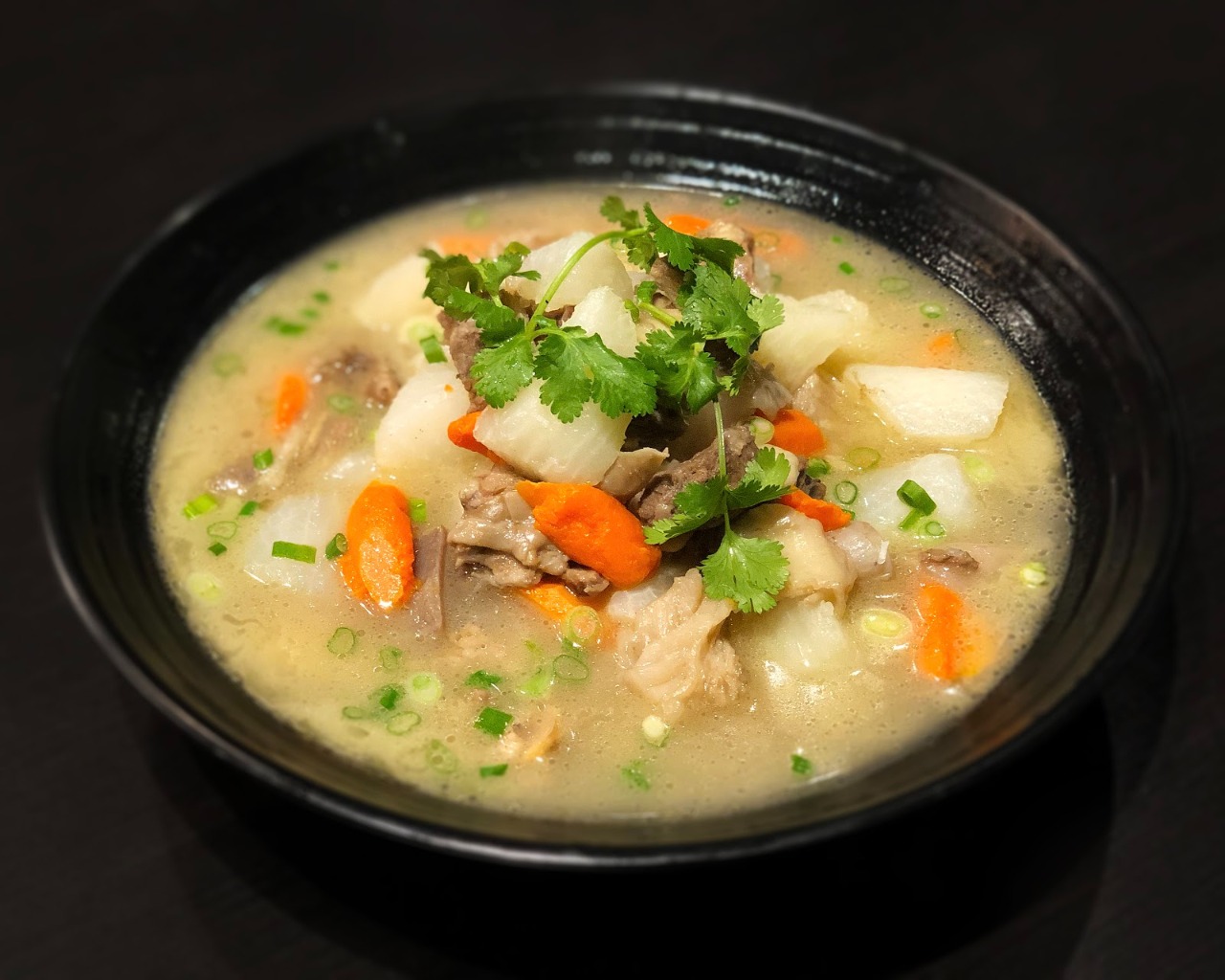 Beef Brisket with Daikon in Clear Broth Weee!